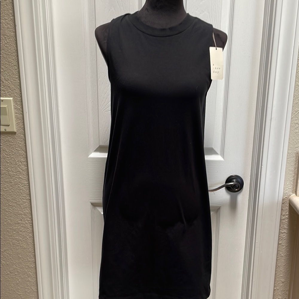 A New Day Black Sleeveless Dress Size Small